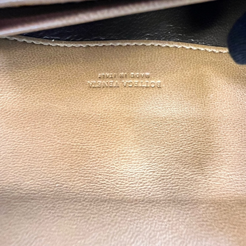 💎AUTHENTIC💎 BOTTEGA VENETA Light brown Women’s Leather INTERCCIACO Wallet - Picture 5 of 5